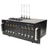 >AddPac AP-GS3000, базовое шасси с портами 2x10/100Mbps Ethernet (SIP & H.323), 8 слотов, расширение до 32 GSM каналов