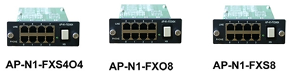 Модули к шлюзу AddPac AP2340