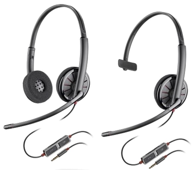 Начало продаж гарнитур Plantronics BlackWire C215 и C225