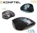 Скидки от 10% до 15% на конференц-телефоны Konftel